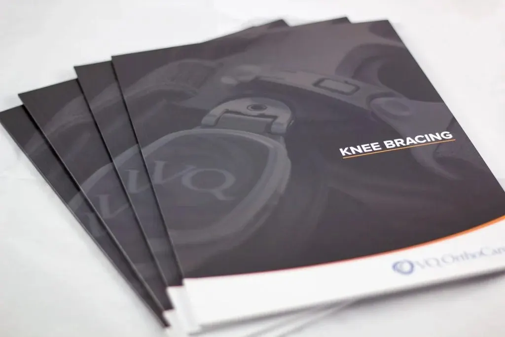 Knee bracing brochure