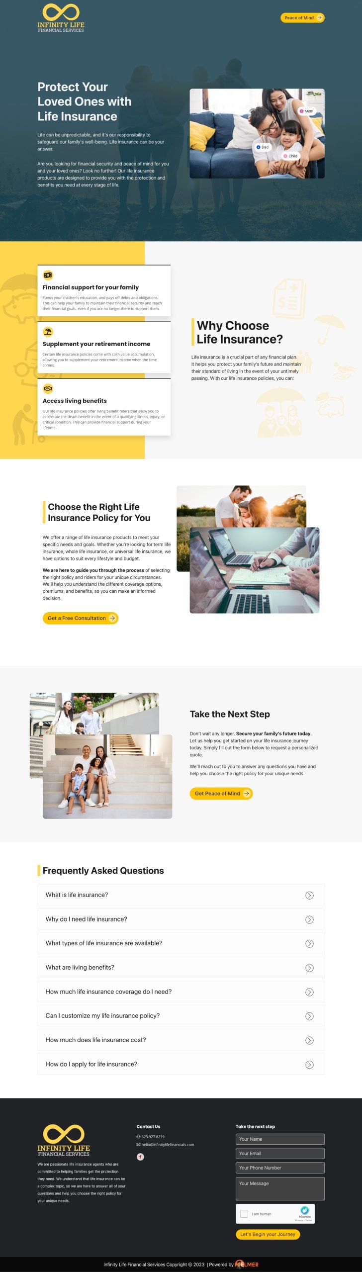 Infinity Life Financials